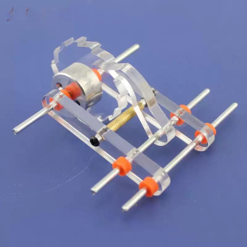 One-Way Rotation Gear Set,Thick Transparent Ratchet Pawl Mechanism DIY Kit for School Science Projects
