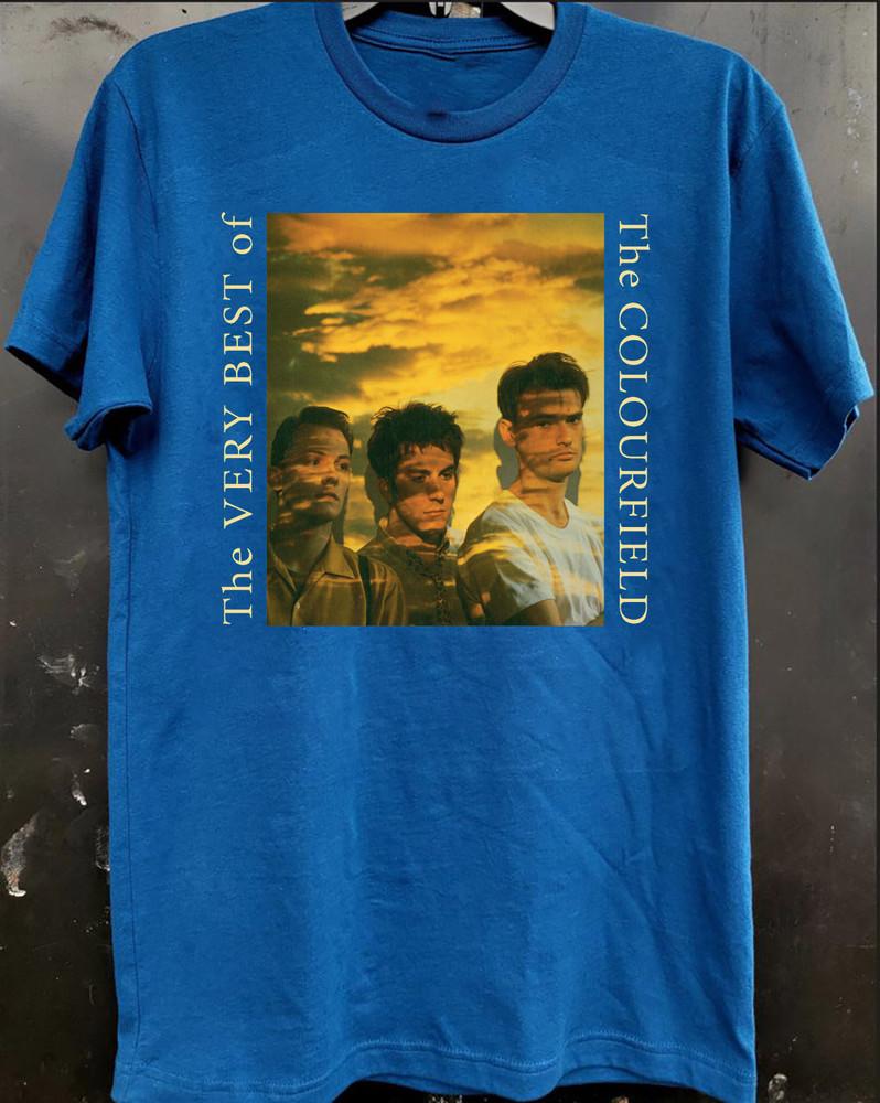 

Very Best Of The COLOURFIELD Band T Shirt Blue All Size Gift Fan SS58 Unisex T-Shirt M