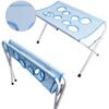 A25F-Pet Grooming Hammock Stand, Foldable Breathable Mesh Bath Rack For Cats & Small Dogs, Anti-Escape, Easy To Clean