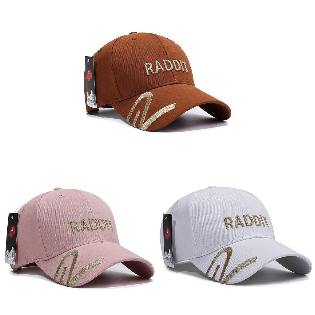 Letter Raddit Embroidery Baseball Cap Outdoor Sun Protection Hat Breathable