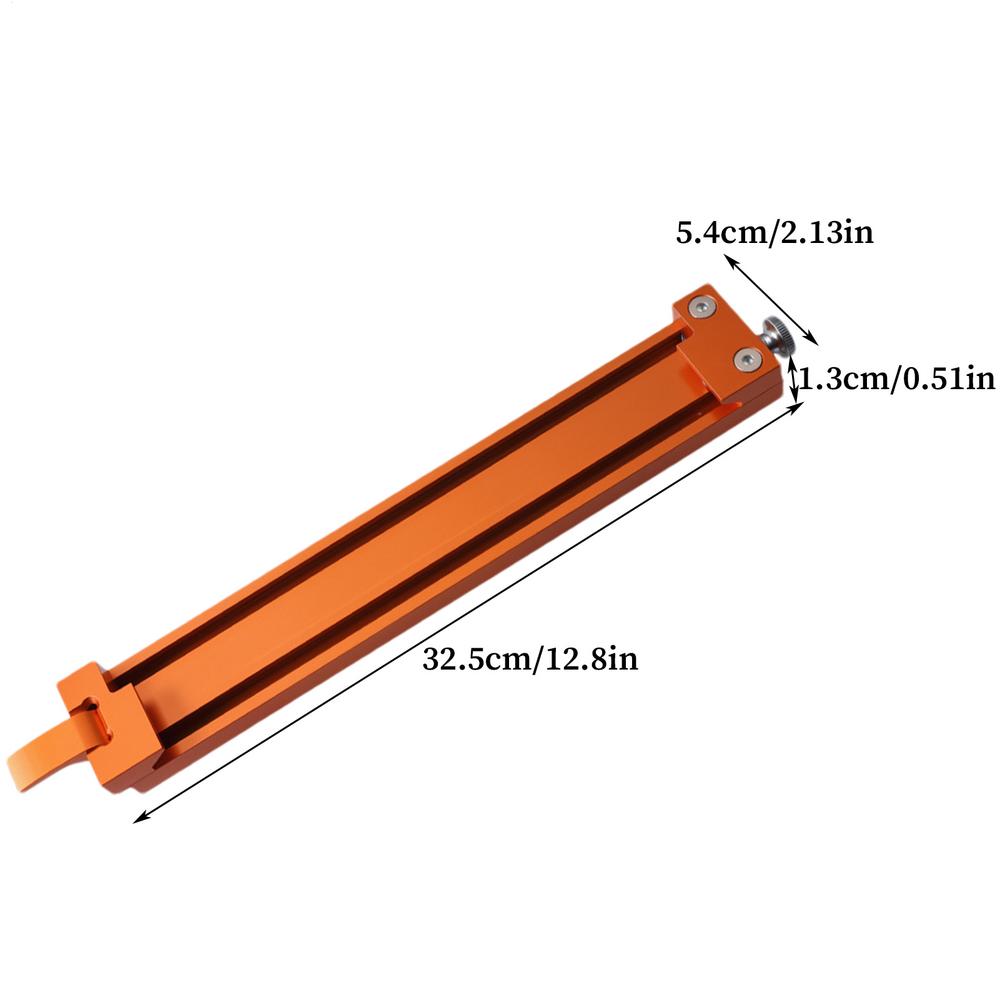 

Circular Saw Guide Electric Circular Saw Base Guide Track Positioning Clamp Aluminum Alloy Woodworking Panel Tools помаранчевий