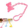 Cartoon Baby Pacifier Chain Clip Anti Lost Dummy Soother Nipple Holder