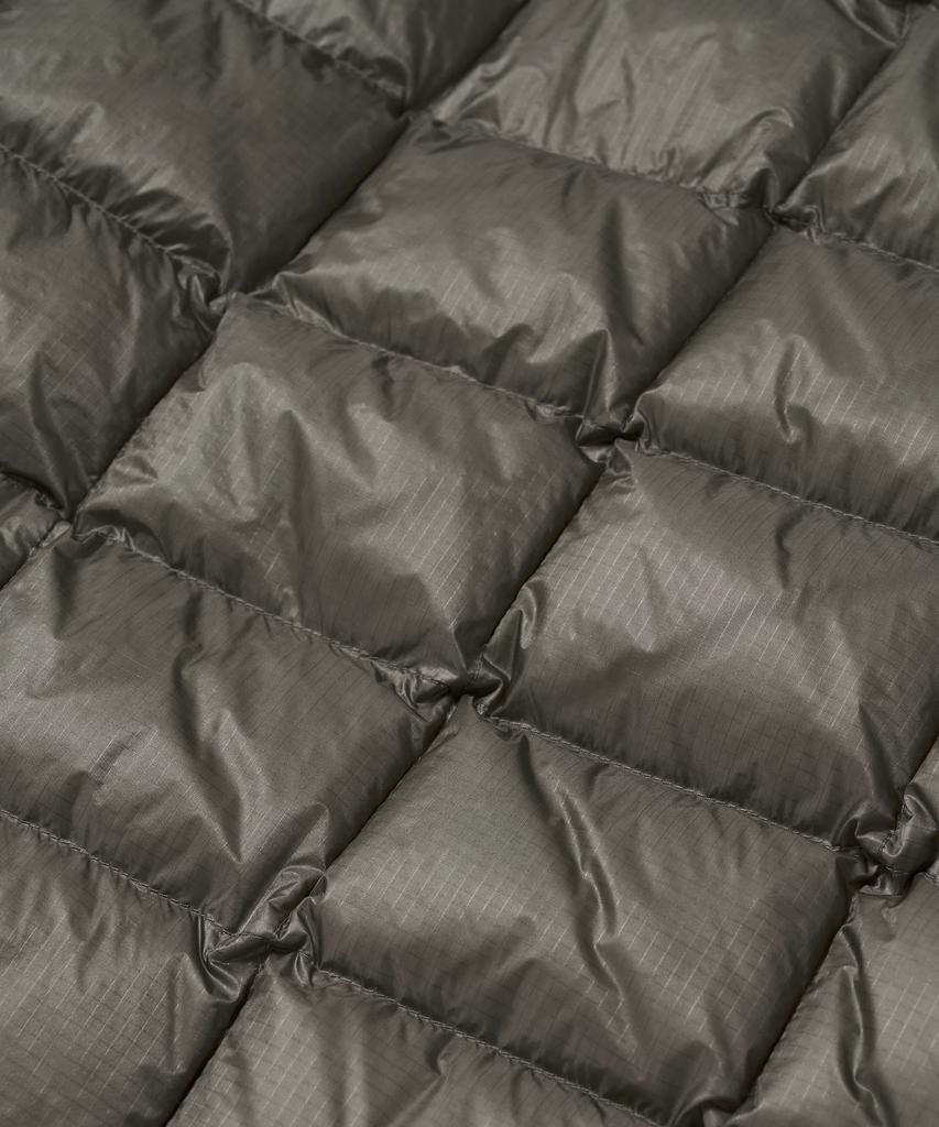 Lettercomo Piece Shell Light Down Liner Padded Dark Khaki