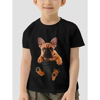 Kids Fashion Summer Printed 3D T Shirt Boys Tees Casual Short Sleeve O Neck Girls Tops