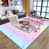 Gabby's Puppenhaus Muster Teppich, Innen-/Außenmatte, für Picknick, Spielzimmer, Schlafzimmer, Büro, Wohnzimmer, Heimdeko Teppich, Geburtstagsgeschenk