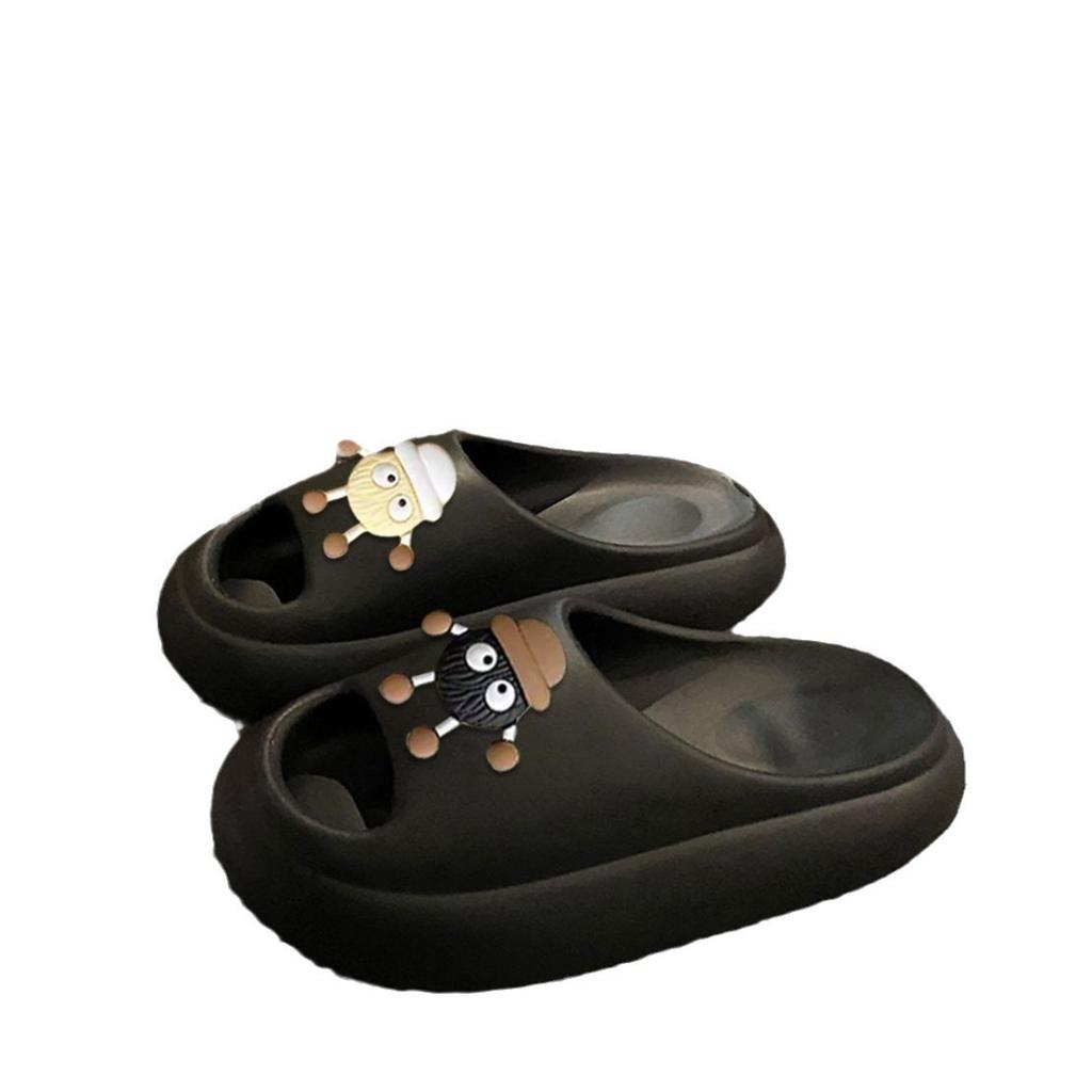 Men and women cute EVA small briquettes slippers summer outer wear home use non-slip soft bottom bath sandals anti