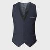 Men's Fashion Slim Fit Vest: Stylish Spring/Autumn Korean & British Style