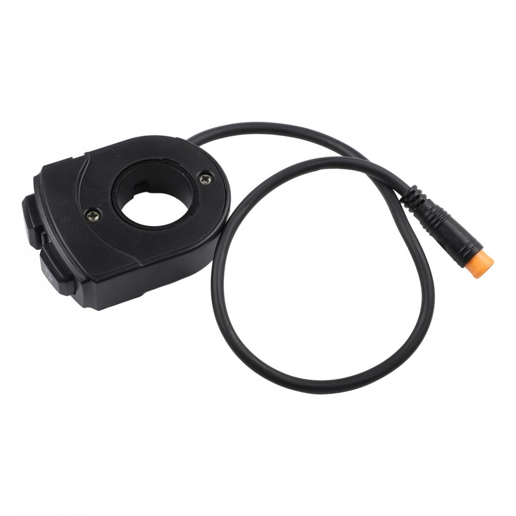 Electric Bike Switch with Dual Control for Headlight and Speaker 3pin Fit