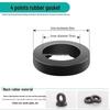 Quick Seal Set: Rubber Gasket, Silicone Ring, Corrugated Hose & Waterproof Gas Pipe Ring