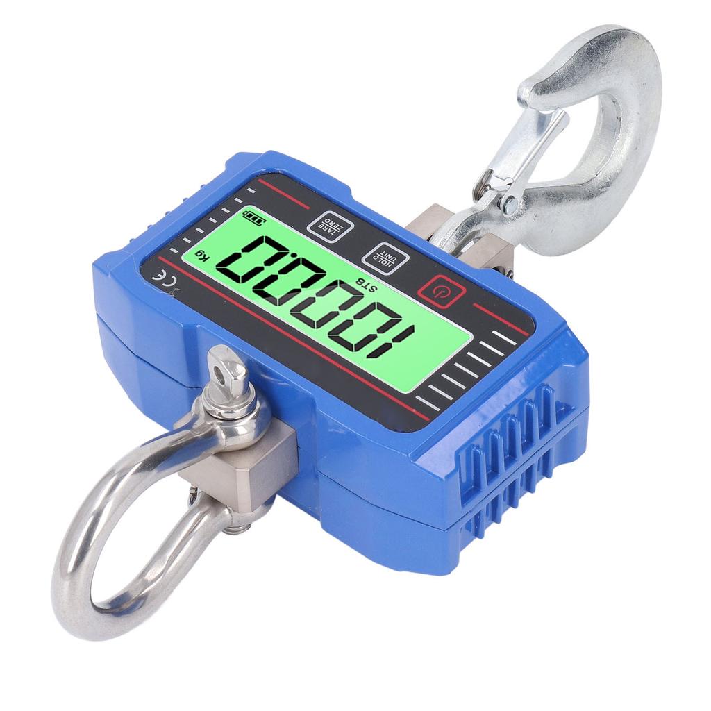 Digitale Kranwaage 1500kg 3000lb LCD-Anzeige Schwerlast Industrielle Elektronische Kranwaage