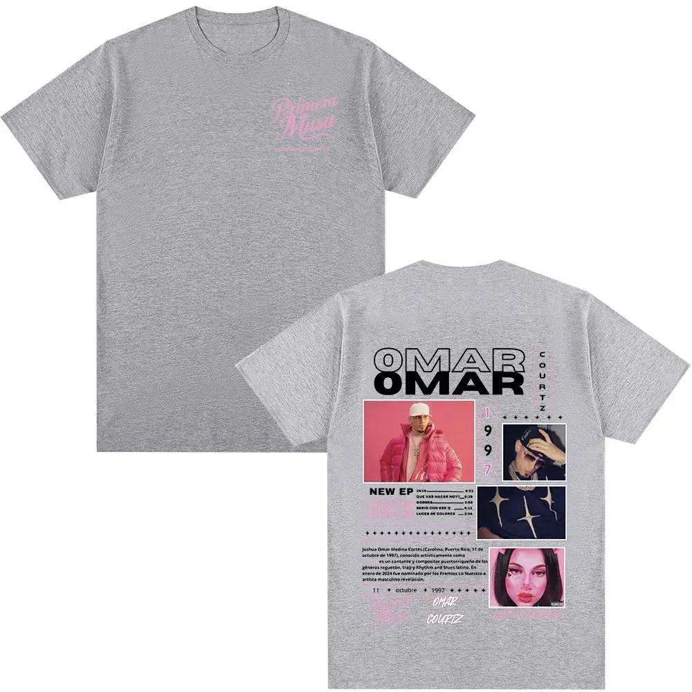 Omar Courtz Primera Musa Album Tour Merch T Shirt Unisex Wounisex Clothing Hip Hop Fashion Tshirt Casual Cotton Short Sleeve Tshirts