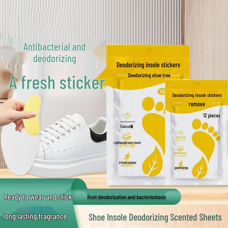 

Стикеры-дезодораторы для обуви: Устраните запах ног и обуви с помощью листов, подавляющих запах, для потных ног и носков