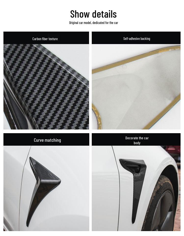 Tesla Model 3 Side Camera Decorative Trim Sticker