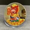 1PCS Medal Year Of The Horse Birthday Small Gift  Coin Decoration 2026 Zodiac Horse Colored Commemorative Metal Crafts