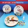 DIY Mosaic Plate Kit: Team Building, Children's Gifts, Parent-Child Educational Decor, Ornaments & Toys.