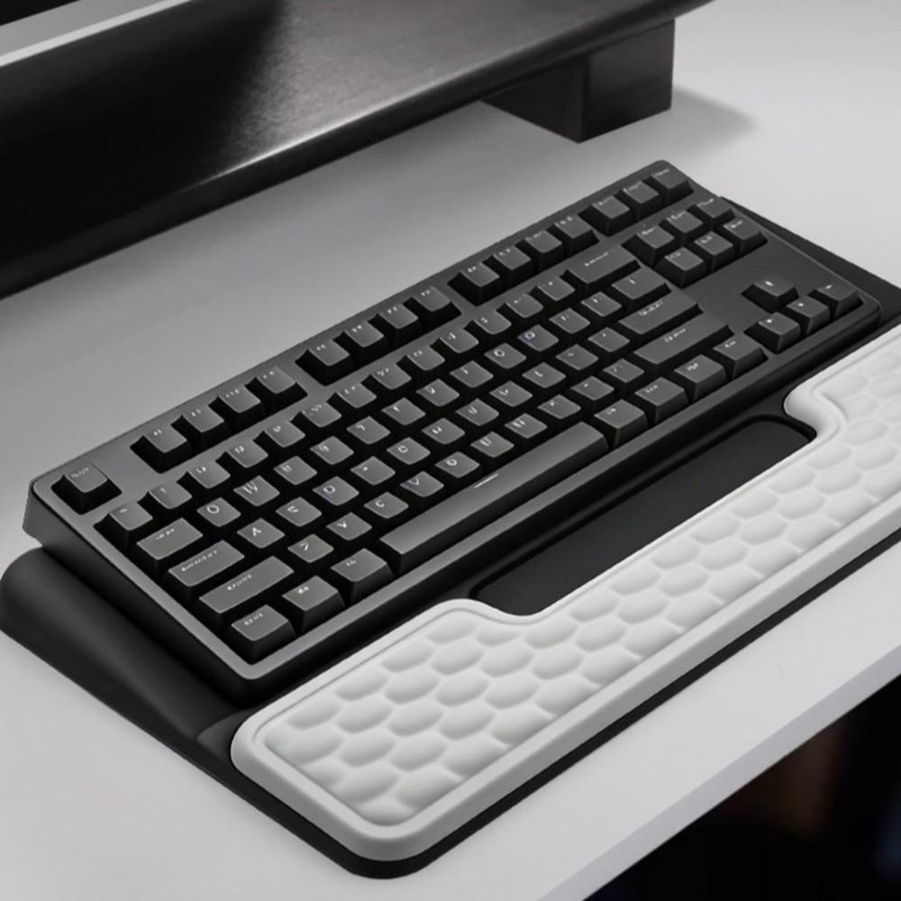 Soft Keyboard Stand Integrated Ergonomic Keyboard Riser Computer Wrist Support Pad Office Use