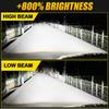 6000W 3D LED H7 Car Headlight Bulbs 6500000LM Canbus CSP Chip Turbo Fan Auto Light Mini H7 LED Emit Diode Plug&Play For 99% Cars