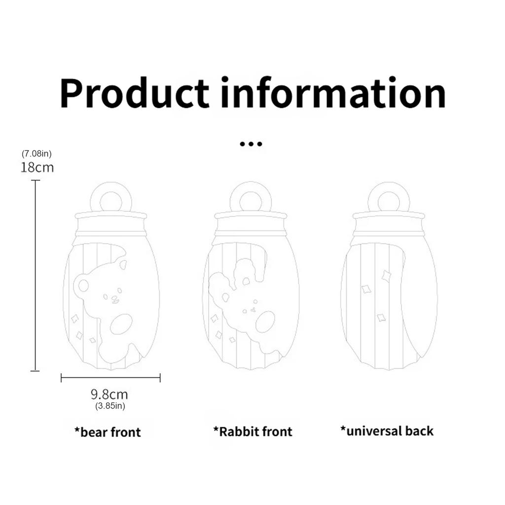 Silicone Hot Water Bottle With Safe Heating Leak Proof Design For Adult Kids Cold Weather Hot Water Bag for Winter Use