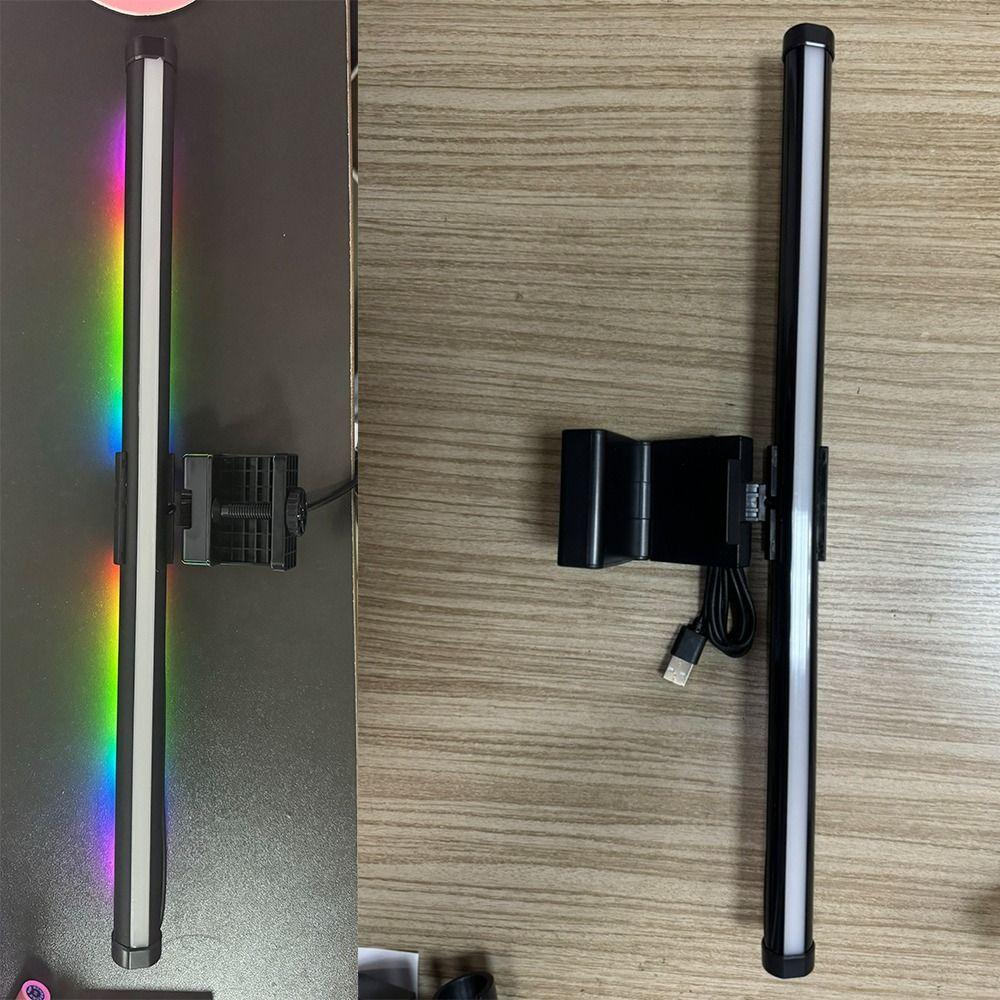 Eye-Care Computer Monitor Screen Light Bar Stepless Dimming Lighting Monitor Light Bar LED Desk Lamp Work Study Read Gaming