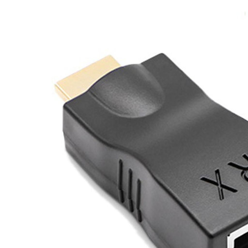 HD-Multimedia-Schnittstelle zu RJ45-Extender 98,4 Fuß Reichweite HD 1080P Netzwerkkabel-Konverter für HDTV Set-Top-Box