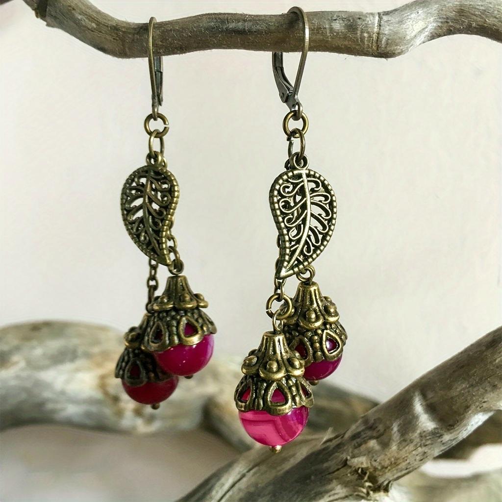 Vintage Palace Style Pendant Ladies' Earrings Victorian Style Literary Earrings Elegant And Personalized Jewelry Accessories