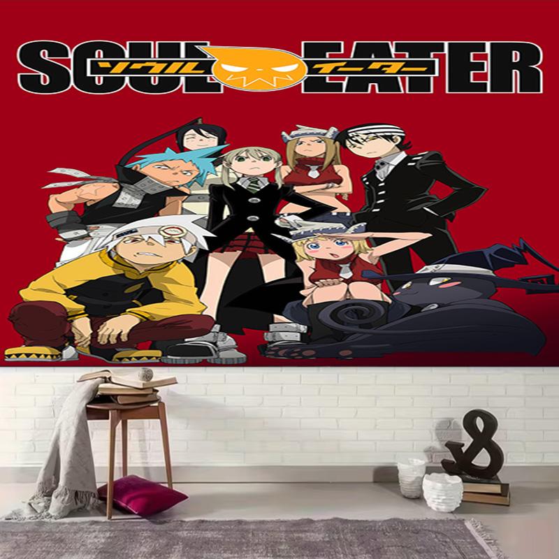 1pc Soul Eater Tapestry, Living Room, Bedroom, Office, Party Decor, Ideal Festive Gift