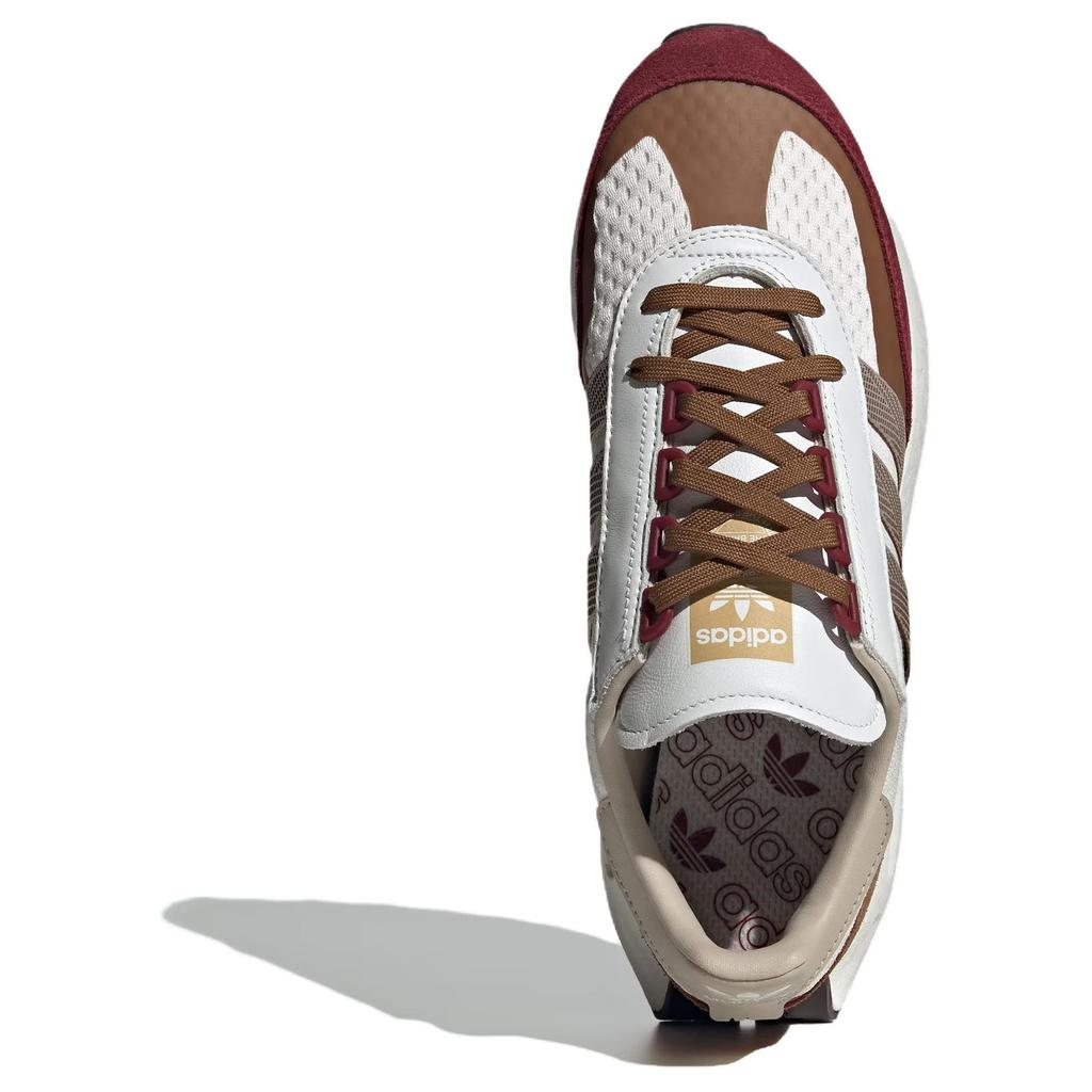Adidas Retropy E5 White Burgundy Brown Unisex JI2529