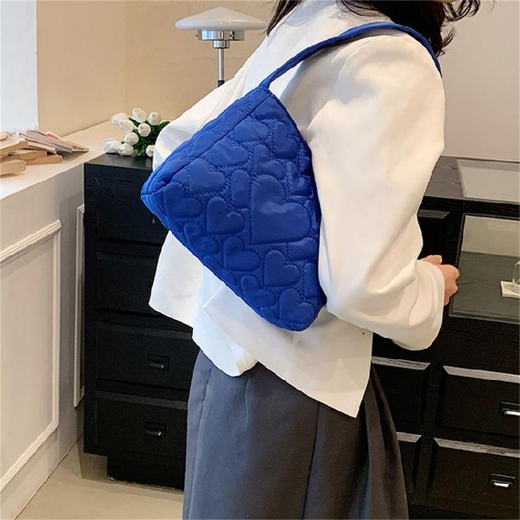 Fashionable Candy Color Underarm Bag Durable and Portable Handbag for Women