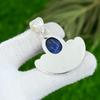 Natural Sodalite 925 Silver Mother Third Eye Chakra New Anniversary Boho Pendant