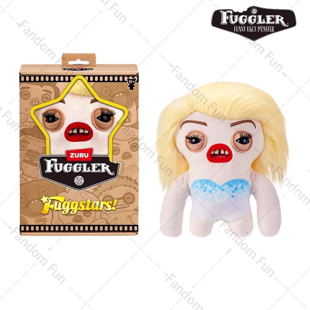 Fuggler Monstre à Dents Moches Poupée en Peluche Originale Co-Éduc Les Supers Nanas Chat de Ruelle Vieux Fogiess Fuggstars Jouet en Peluche Cadeau 1pc with box