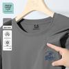 JEANSWEST LIFE Men's Ice Feel Drop Shoulder Short Sleeve T-Shirt