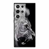 For Samsung S25 S 25 Ultra Hard Tempered Glass Case Capa Coque Bumper For Samsung Galaxy S 24 S24+ FE Wolf Phone Back Cover