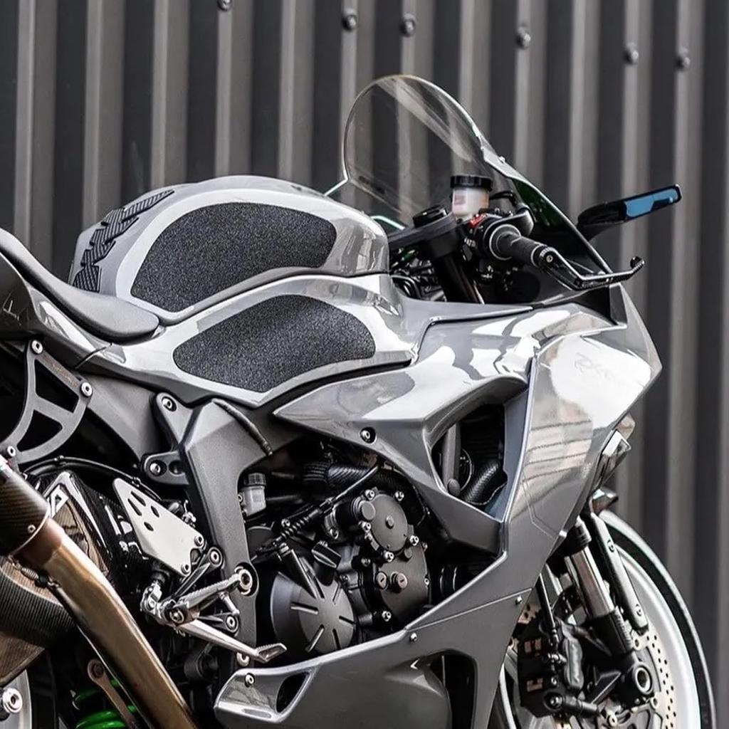 Stealth Mirrors for Kawasaki Ninja ZX-6R ZX6R ZX636 2019-2025 Accessories, Winglet Mirrors Made of CNC Aluminum#Angle Adjustable#wind Wing Rearview
