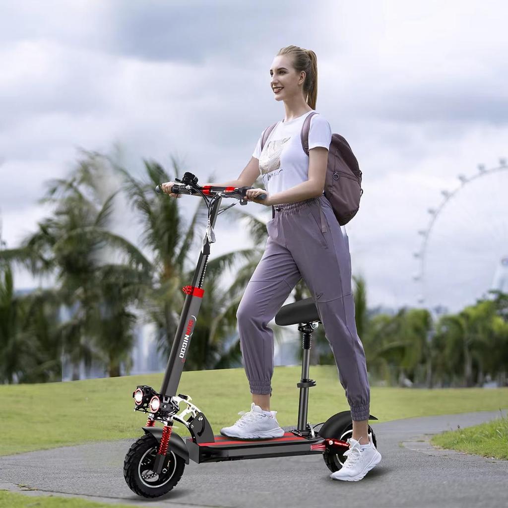 2026 Nuovo E-Scooter N3MAX 800W 48V 15Ah Autonomia 45km Ruota 10'' Doppio Ammortizzatore Pieghevole Scooter Elettrico Adatto per Adulti