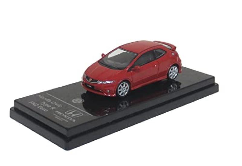 PARAGON scale Honda Civic Type R FN2 Euro Milan Red LHD 1/64 (Finished Model)