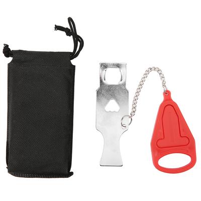 Portable AntiTheft Safety Door Lock SelfDefense Door Stopper for Home Travel Hotel Use