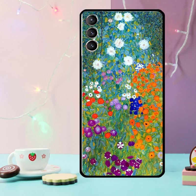 

Чехол для телефона «Звездная ночь» Климта «Поцелуй» для Samsung Galaxy S25 Ultra S20 S21 S22 S23 S24 Ultra Plus S9 S10 S25 FE Galaxy S21