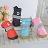 4pcs/set Waterproof Puppy Booties Anti-slip Pet Rain Shoes Pet Dog Shoes  Small Medium Dog