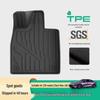 Custom Fit TPE Floor Mats & Trunk Liner for 26 Deep Blue L06 Car Models, Includes Backrest Pad