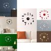 Modern Diy Analog 3d Mirror Surface Number Wall Clock Sticker For Home Decor