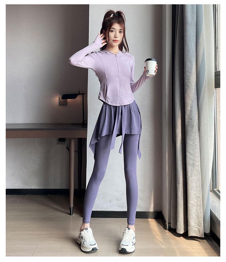 Women's Quick-Dry Sun Protection Suit for Hiking, Gym, Badminton, and Yoga (2024 High-End)