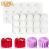 Round 3D Chocolate Cake Silicone Mold for French Dessert Mousse Jelly Chocolate Puff Bakeware Pastry Decoration Tool Accessories