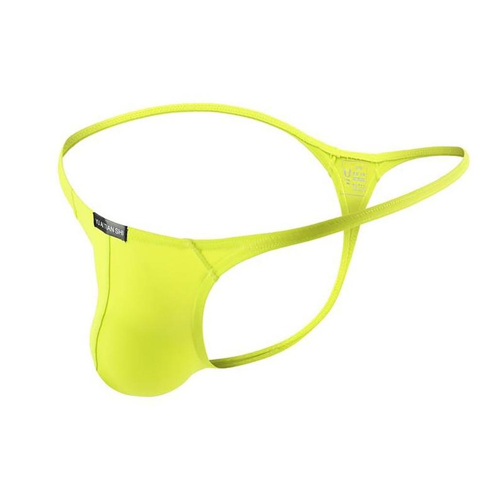 Herrenunterwäsche, sexy Tanga, einfarbig, niedrige Taille, Höschen, erotische Dessous