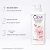 Clear Anti-Dandruff Cherry Blossom Shampoo Pack