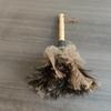 Feather Duster Wooden Handle Duster Anti-Static Dust Removal Dusters Ostrich Duster Feather Fur Brush For Home Cleaning Tools