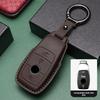 Genuine Leather Car Key Cover for Mercedes C260L/GLA/GLC300L/GLE/E300L/A200L Business Luxury Key Holder Protective Case