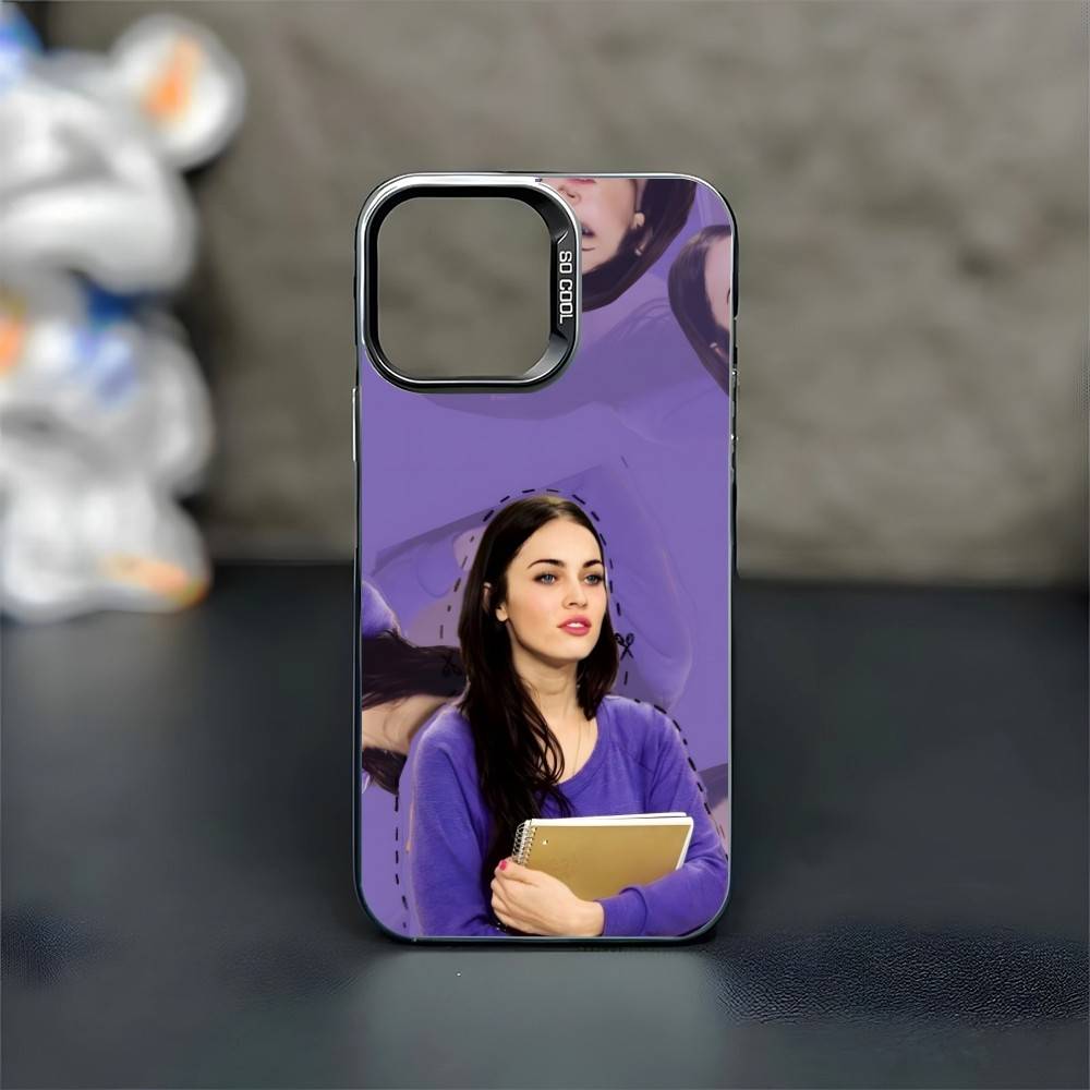 

Чехол для телефона Megan Fox из фильма «Тело Дженнифер» для iPhone 17, 16, 15, 14, 13, 12, 11 Plus, Pro Max Черный Матовый Ударопрочный Чехол iPhone15pro