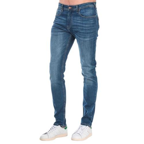 Duck and Cover Mens Overbug Tapered Jeans