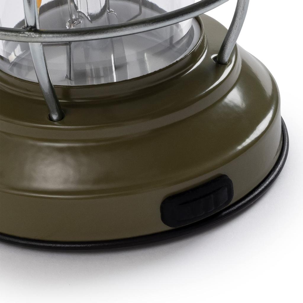 BAREBONES Mini Edison LED Lantern, Olive Drab [Official Japanese Distributor]