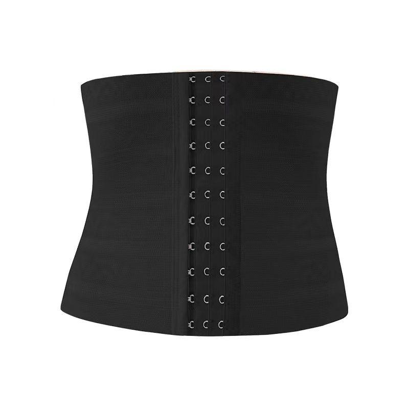 Waist Trainer Corset for Women Adjustable Waist Cincher Body Shaper Tummy Control Slimming Belt with Hook and Eye Closure for Fitness